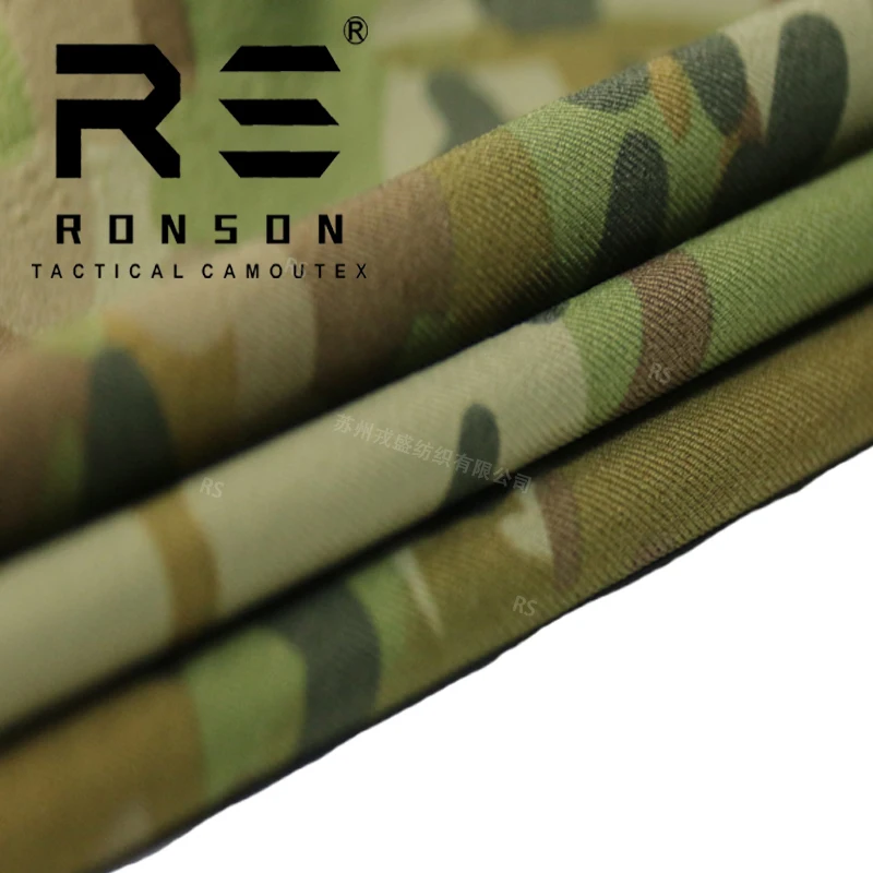 4-way stretch nylon spandex fabric in new Australia AUSCAM camouflage pattern with NIR treatment