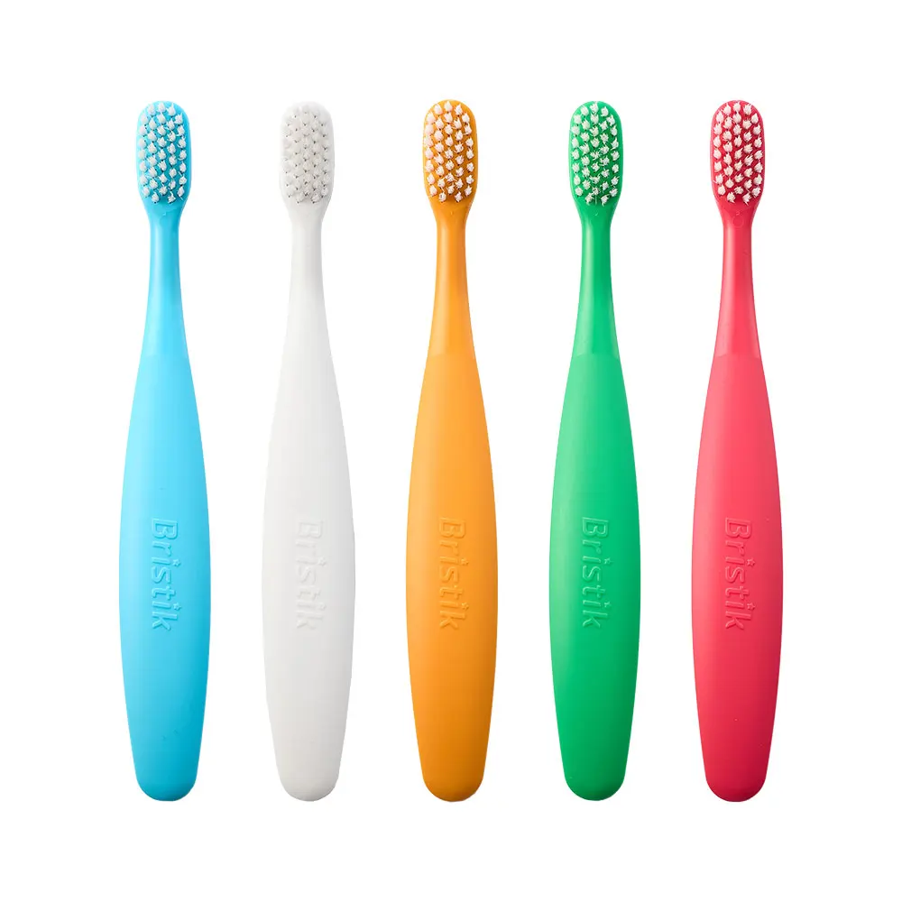 Baby Tooth Brush Bristik Ergo Step 2 Pthalates free Antibacterial l Toothbrush head Step-by-step Toothbrush