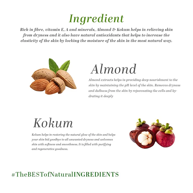 Khadi Natural Almond & Kokum Body Butter 100 g