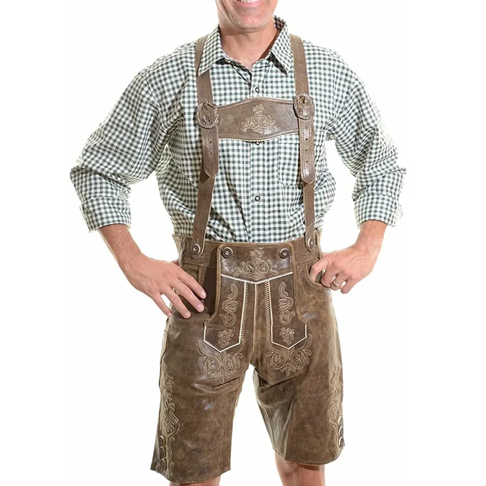 Good Quality Women Bavarian Shorts Composite Men Bavarian Lederhosen Oktoberfest Latest Shorts