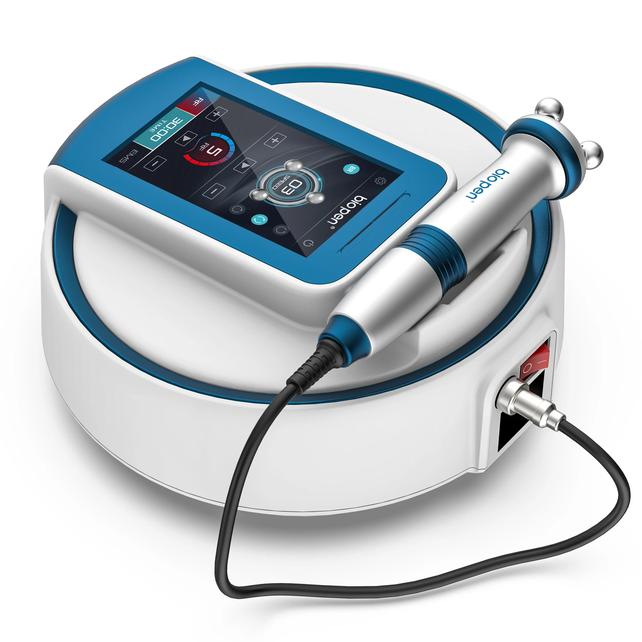 Bio pen T6 with new functions of EMS and RF therapy and LED Light therapy+Vibration Massage