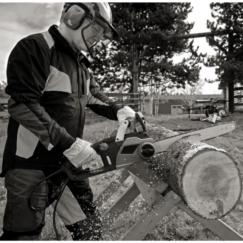 BEST SELLER Powerful 15 Electric Chainsaw with 16-Inch Bar, Automatic Oiler, and Tool-Free Chain Tensioning