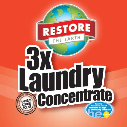 High Quality 3X concentrated Laundry Detergent 5 Gallon Pail Chemical-Free and Gentle on Skin