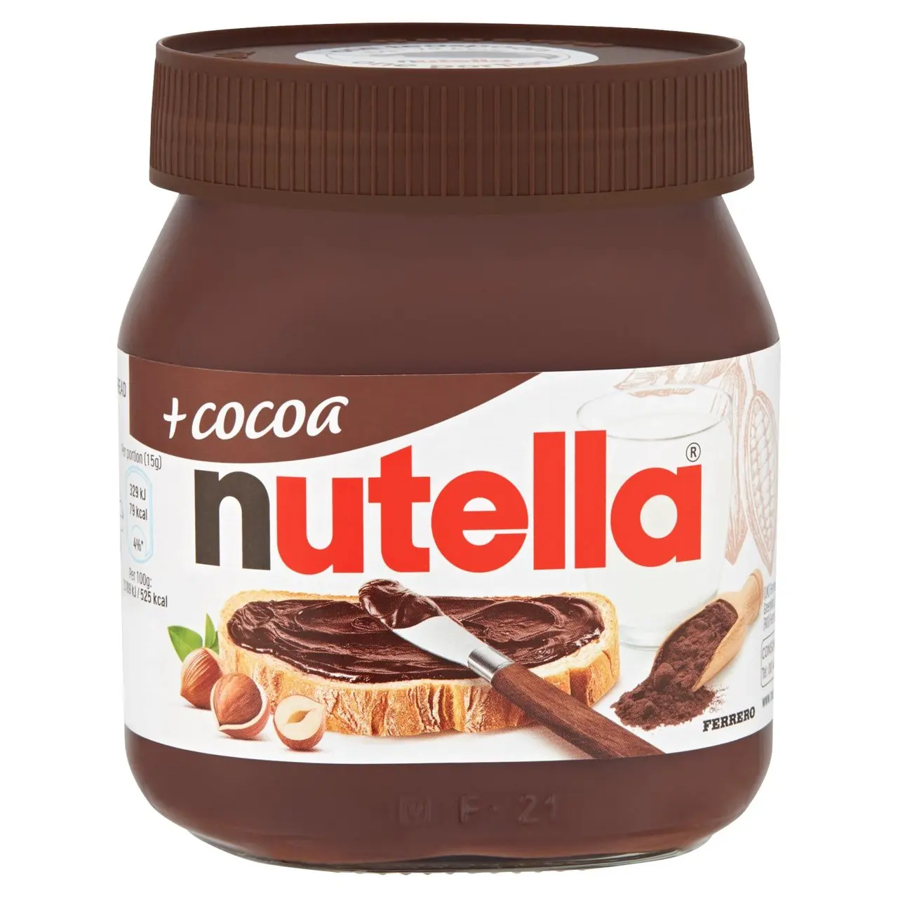 Worldwide 2022 Leading Exporters For Nutella 15g 52g 350g 400g 600g 750g 800g / Hazelnut Nutella Ferrero For sale / chocolate