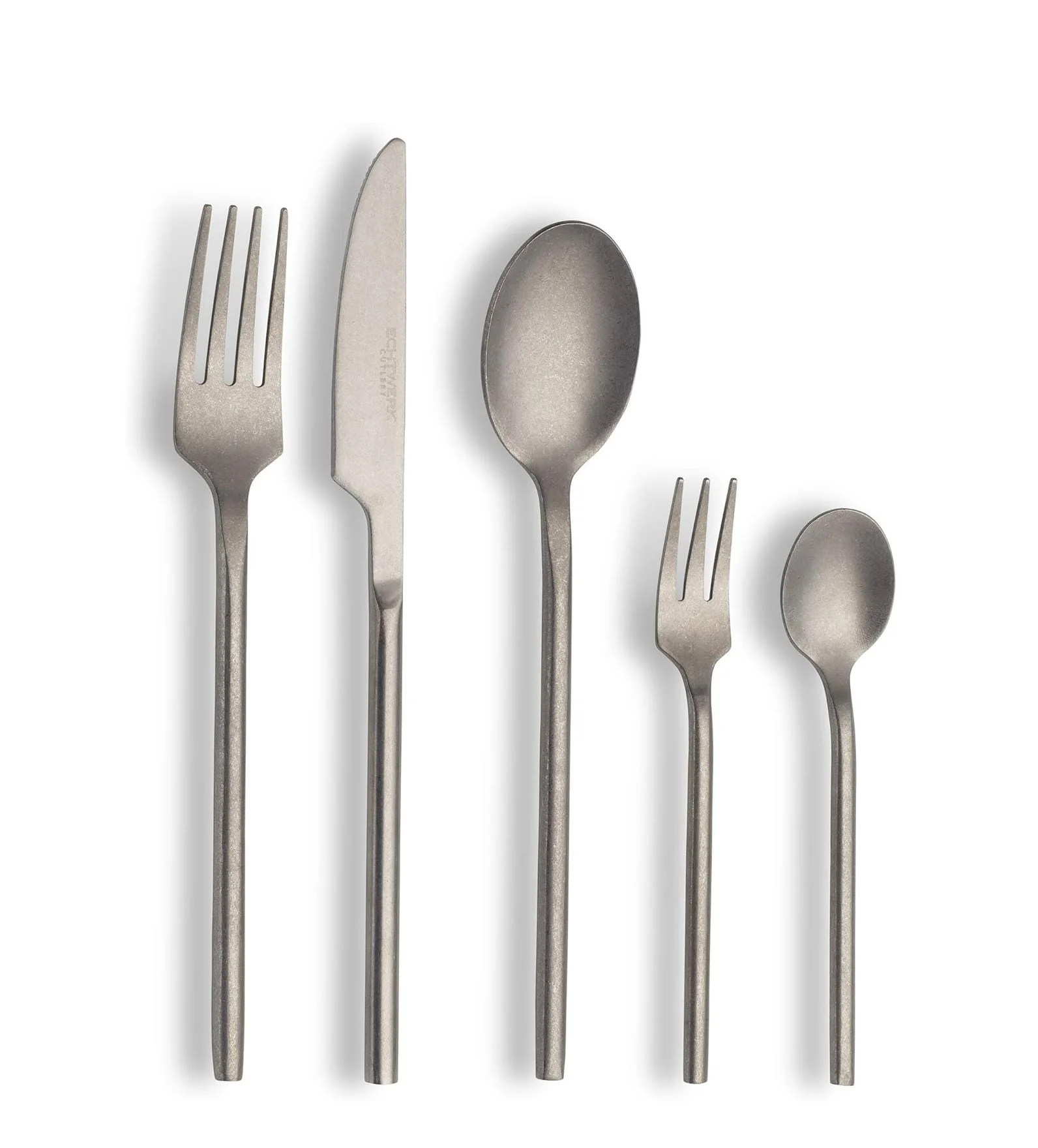 Premium Quality Stainless Steel Silver Plated Hand Forged Cutlery Set With Silver Plated Spoon Fork And Knife Set