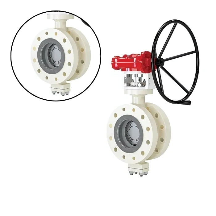 Durco TX3 Triple Offset Butterfly Valve for Precise Shutoff and Low Torque Operation