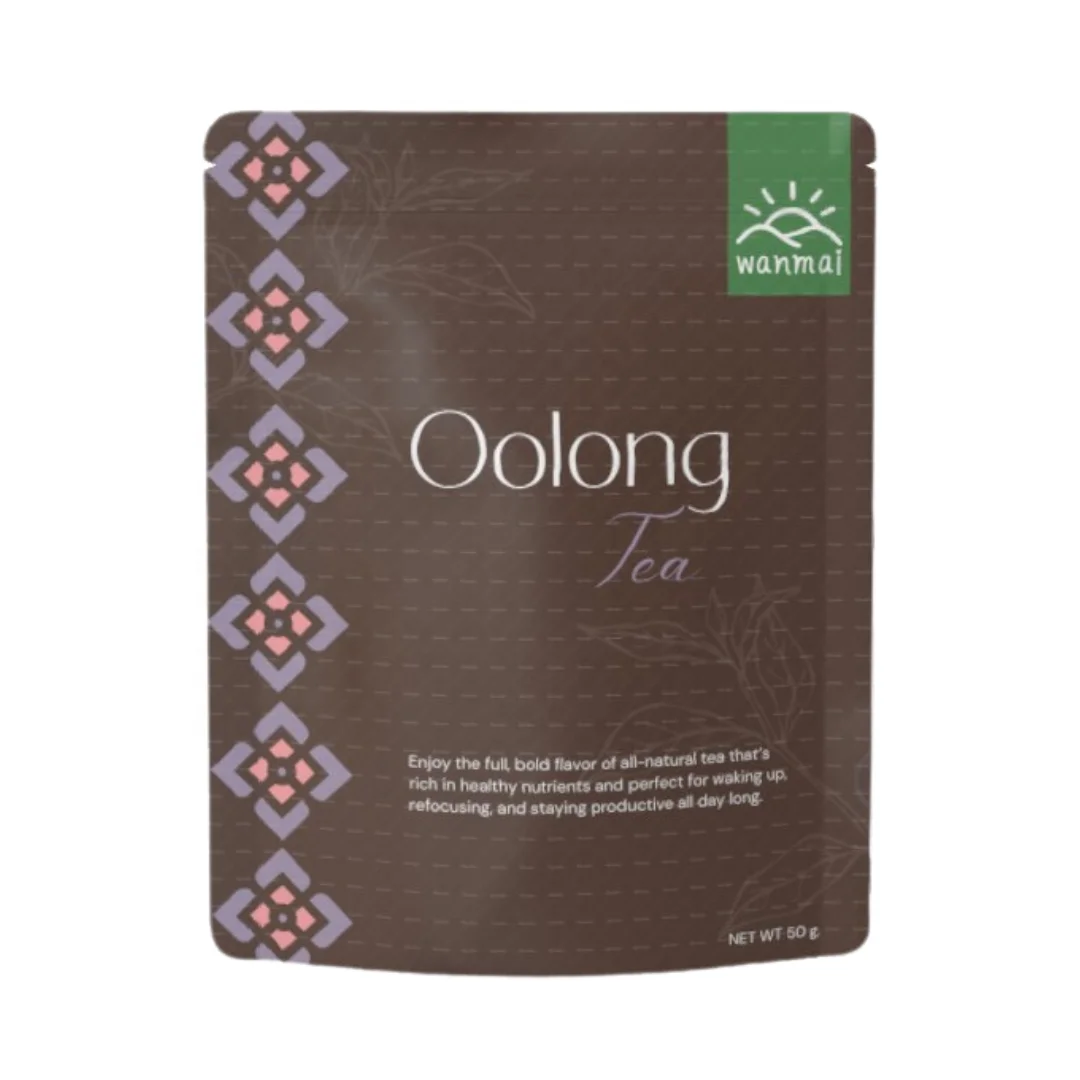 WANMAI29 Boba Tea in Kraft Steeping Bag  Instant Honey Ginger Tea Custom Flavor Powder Tea Customized Packaging Style