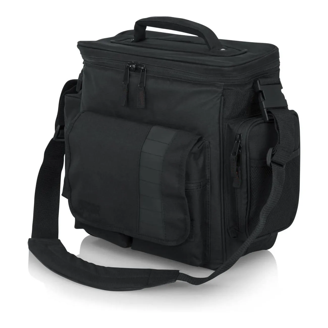 Hot Selling OEM Music Club Gigs Portable DJ Bag Vinyl Record Storage Bag with Shoulder Strap