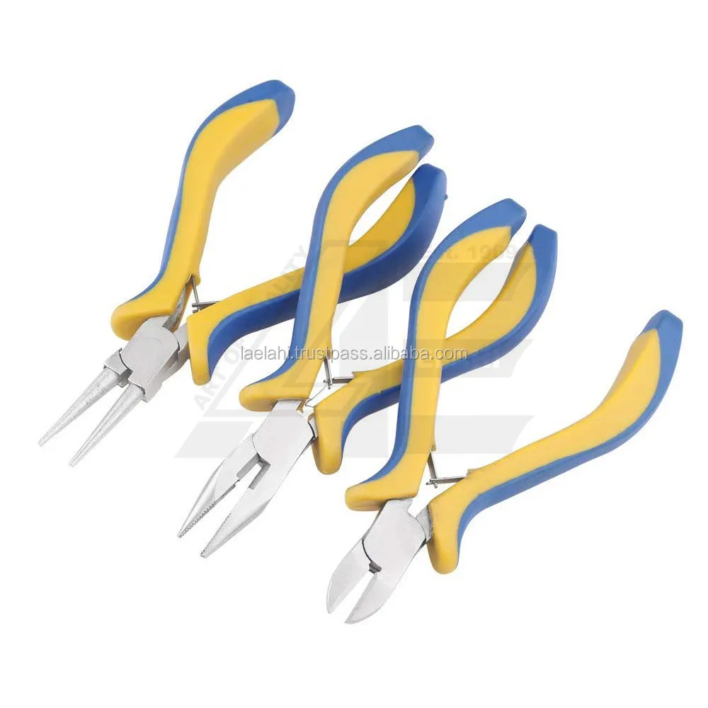 SET OF 3 Jewelry Making Pliers Jewelry Pliers Set Beading Pliers Kit Jewelry Making Tools for DIY Craft 2024