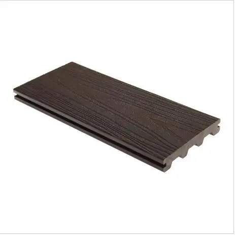 Exterior Semicircle Co-extrusion Wood Plastic Composite Flooring Board