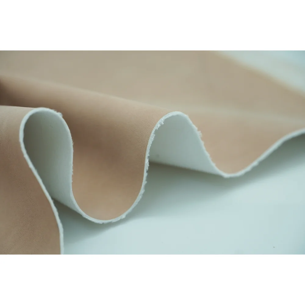 Selling Point Silver Imitated Microfiber Impregnation Faux Suede