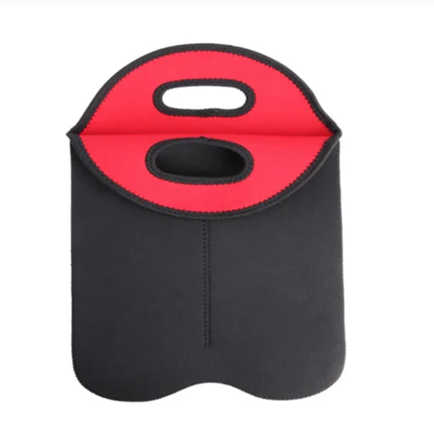 Customized 750ml neoprene bottle carrier bag wine bag beer cooler can holder cooler