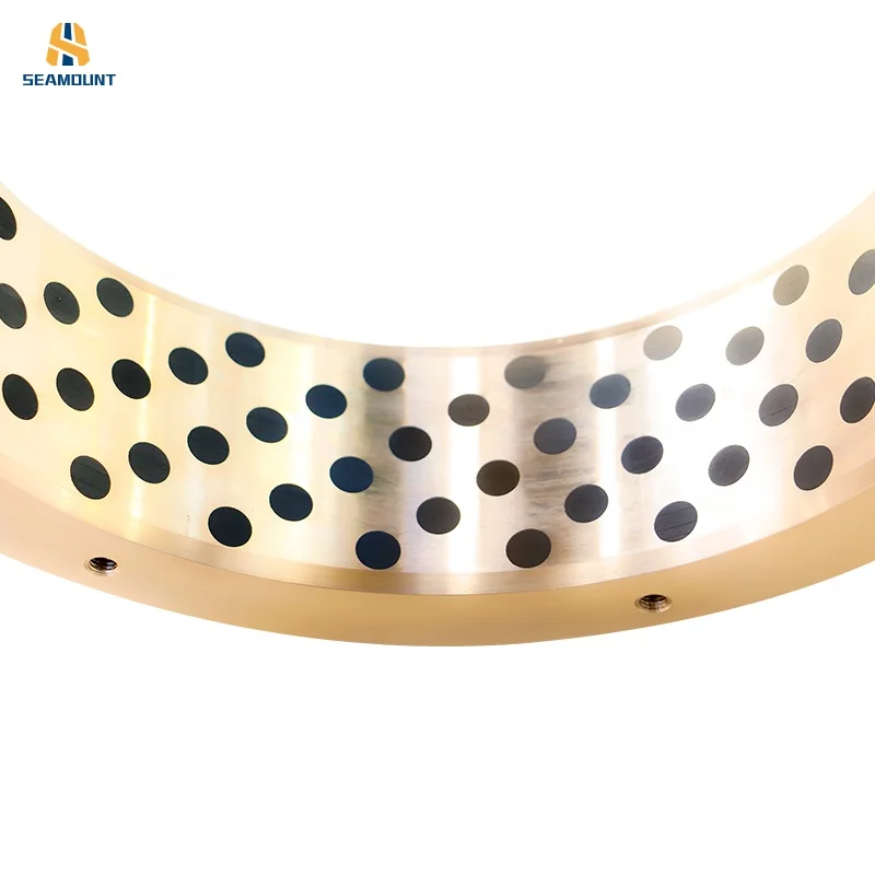 Self-lubricating Copper Bush High Load Graphite Sintered Bronze Bushing Customized Oem Sleeve Flange Bronze Bushing