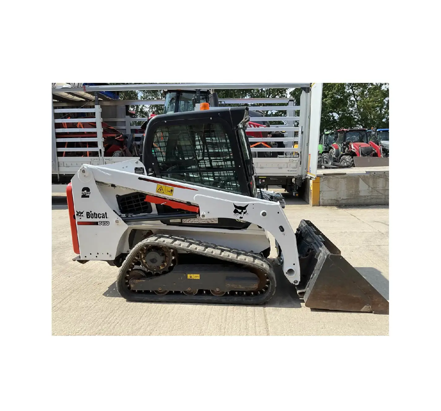 Cheapest Fairly Used Construction Machinery 2021 BOBCAT T450  Mini skid Steer Bobcat Loader T450 For Sale