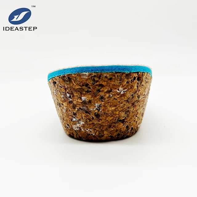 Performance nature  pads Medium orthopedic Nature Insoles Pads Heels  Floor Mat Insole And Leather Sandal Cork