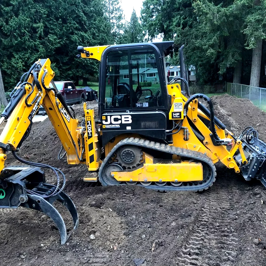 2022 мощный JCB 1CXT экскаватор-погрузчик б/у строительная и техника с гидравлическим насосом