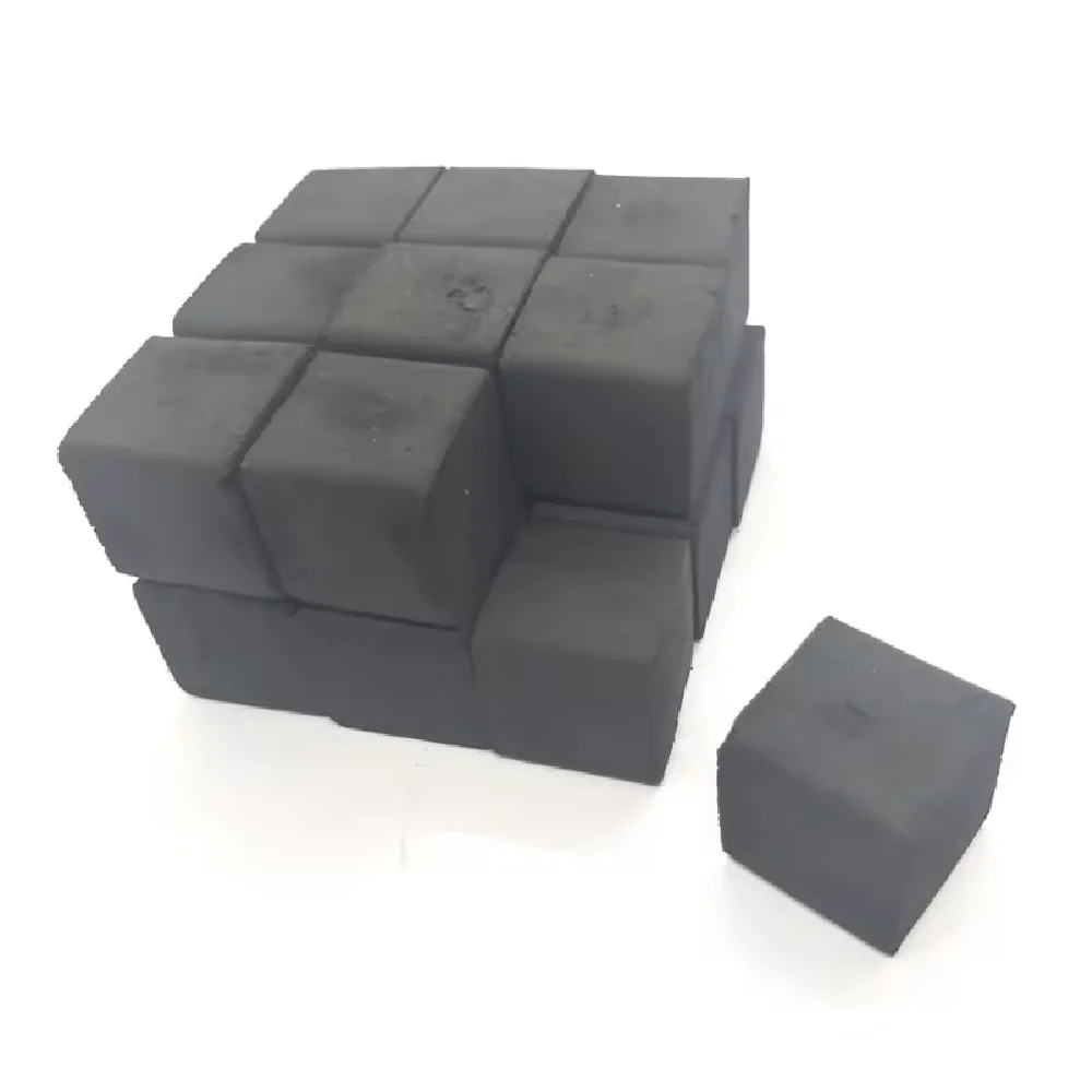 Eco Friendly smokeless Cube Shape coconut shell charcoal custom best seller charcoal for hookah