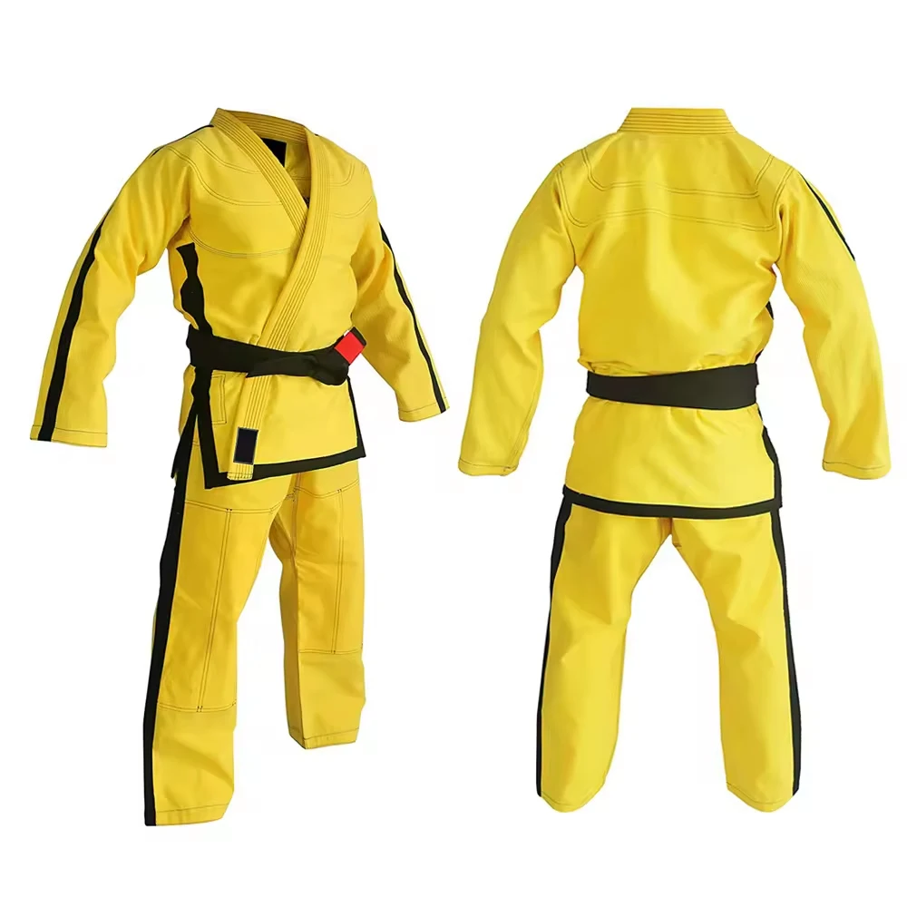 Itf Taekwondo Uniform Cotton Polyester Taekwondo Uniform Breathable Karate Suit Martial Arts Outfits