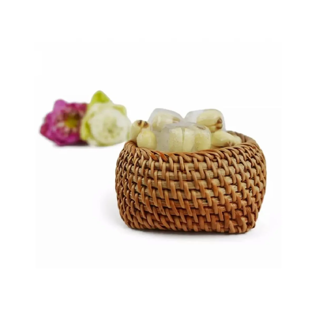 Ivory Color Peeled Style Weight Bag Customized Low MOQ Support Shelf Storage Price lotus Frozen Lotus Seeds