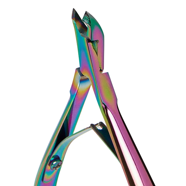 Factory Wholesale High Quality Stainless Steel Nail Cuticle Nipper Custom Color Manicure Tools Nail Pusher Set