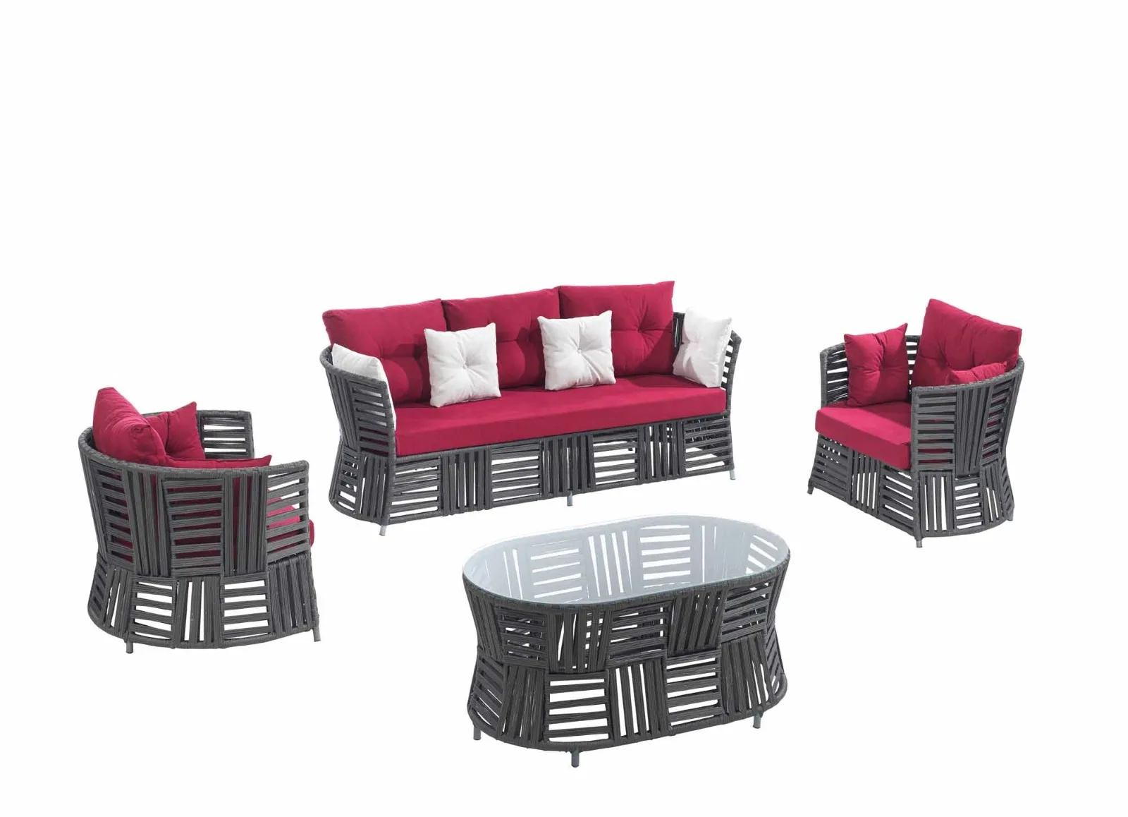 Hot sale!  Wholesale Wicker Furniture with Drawar Made inTurkey  Rattan set  Modern  Outdoor  Style in different colours
