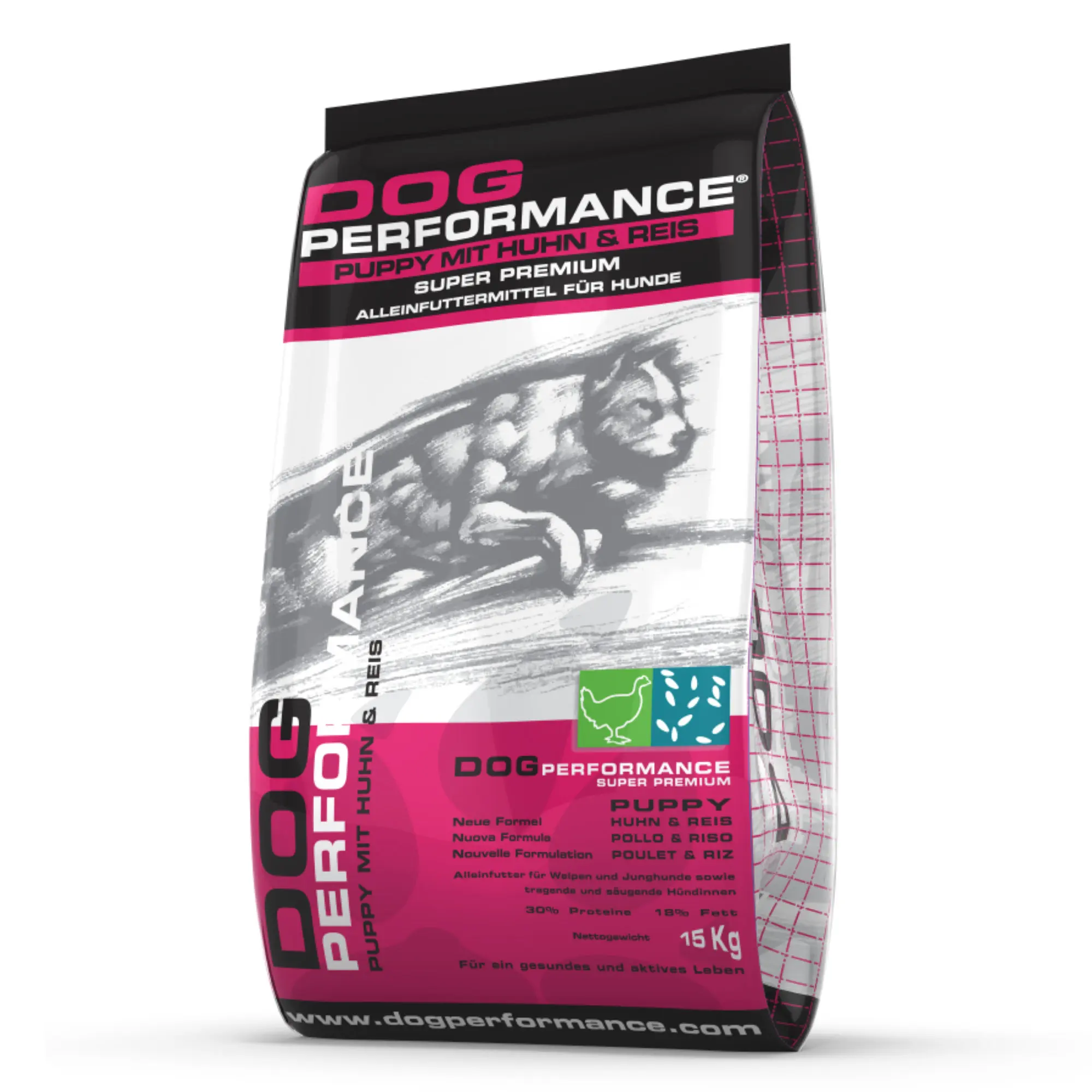 High Quality 3kg Chicken and Rice Dry Food Healthy Compact Puppy Meal for Medium and Large Breeds for Fish and Cats