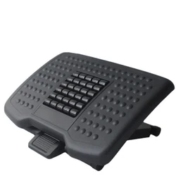 Footrest Adjustable Angle, Foot Massage Ergonomic Design