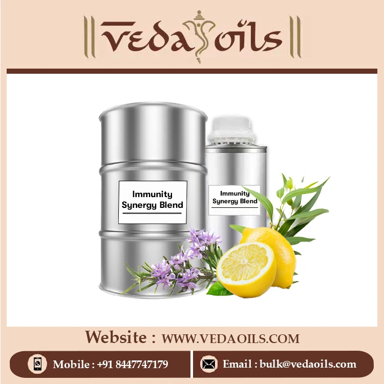 100% Organic And Pure Fruit Fragrance Five Guards Immunity Synergy Blend - Set For Aromatherapy Diffusers Bulk Price