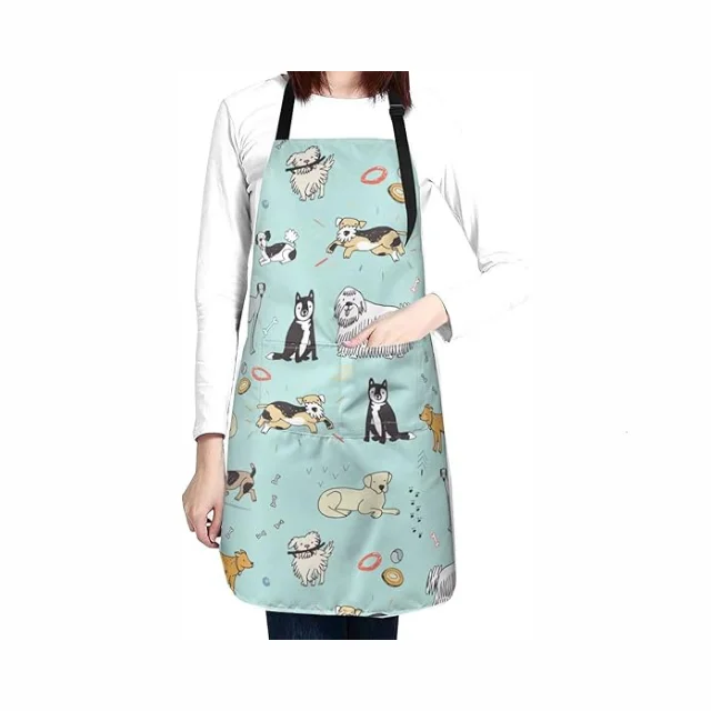 Лидер продаж, водонепроницаемый фартук для ухода за Собаками Для грумеров и парикмахеров, необходимые инструменты для ухода за домашними животными, фартуки для кошек и собак