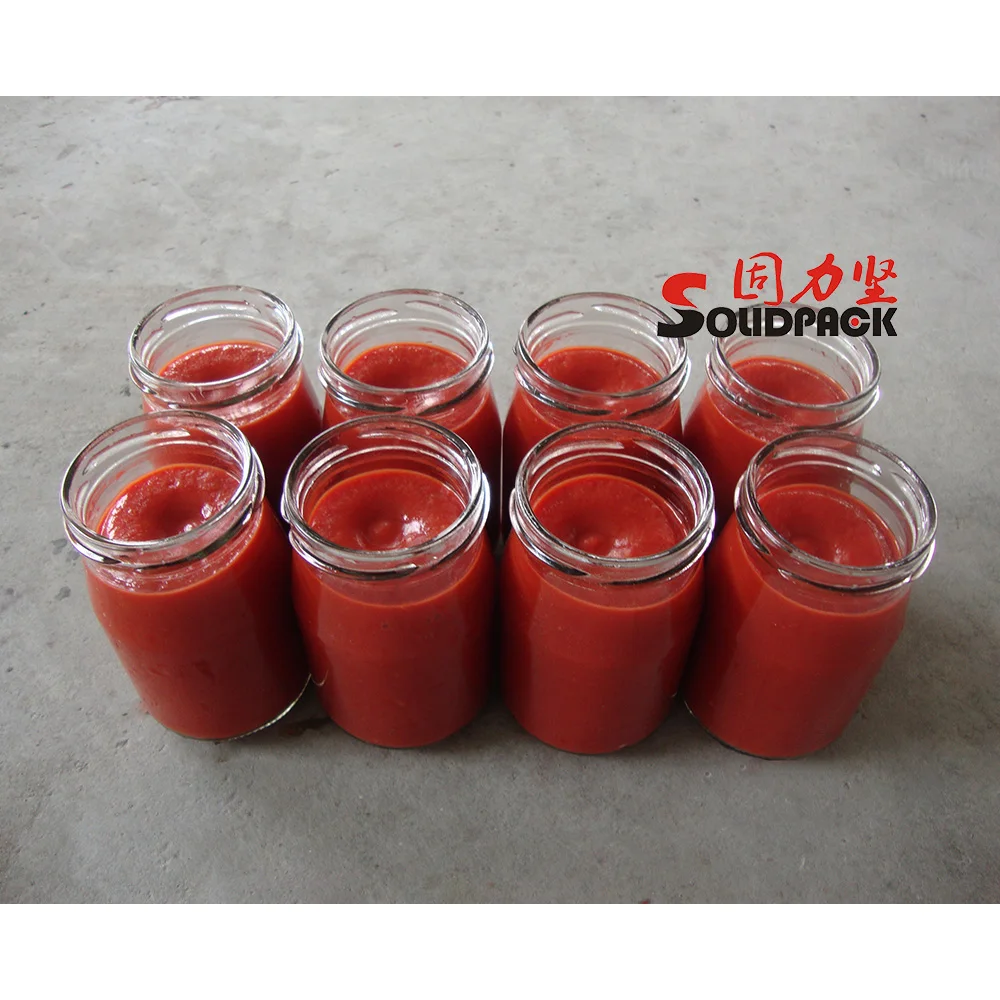 Solidpack maquina de tapado de salsa de tomate ajo llenadora de 2 litros