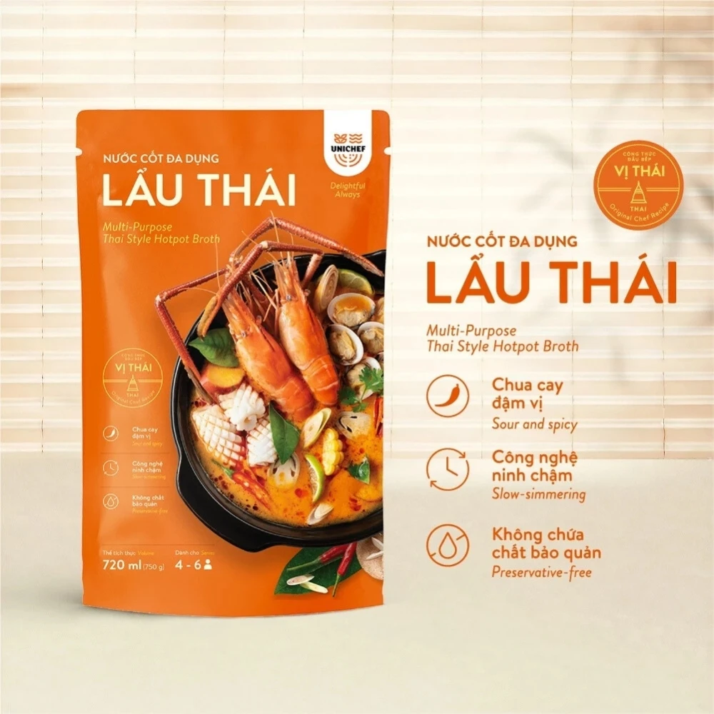 Hotpot Soup Base Fast Delivery Thai Style Hotpot Broth Unique Flavor Multi-Purpose Ready For Export From Vietnam Manufacturer
