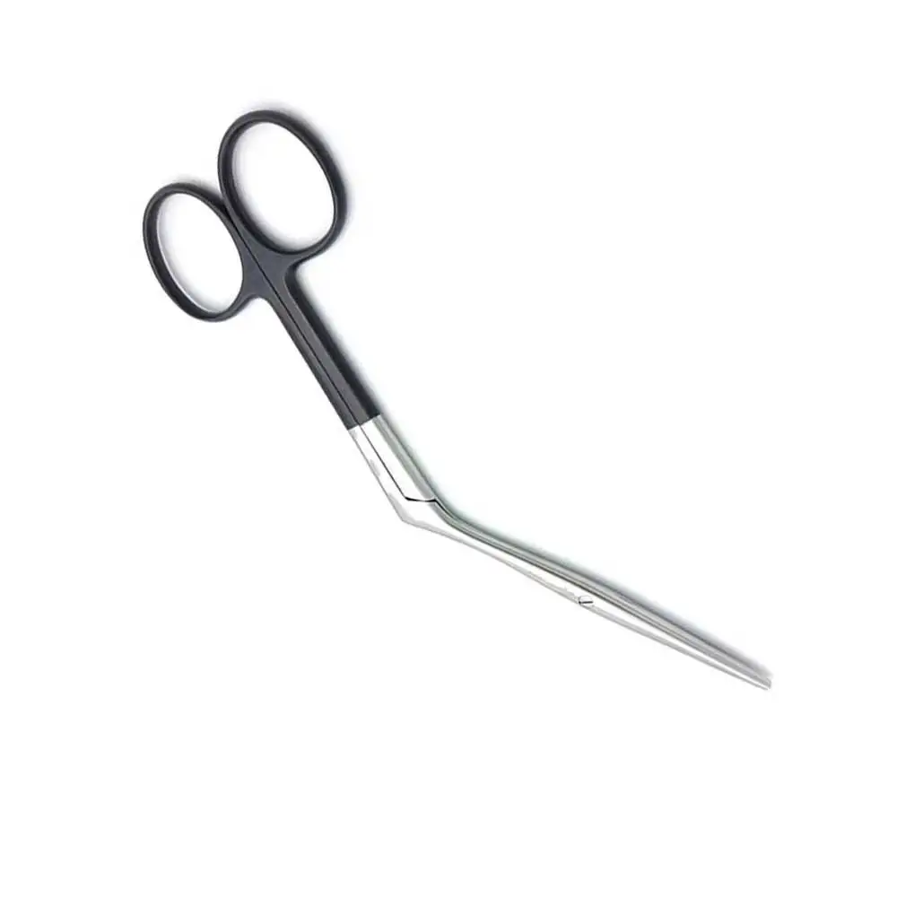 Heymann Precision ENT Nasal Surgical Scissors Tungsten Carbide + Supercut Enhanced Cutting Performance Steel Material forcep