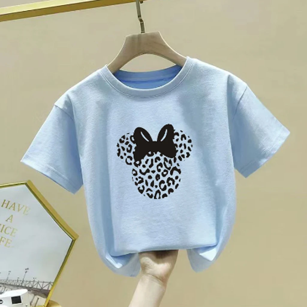 Beautiful Mickey print boy T Shirt boy T shirt cotton T-shirt girls boys Tee shirt for kids