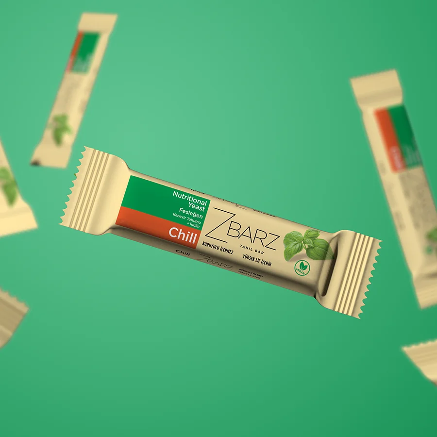 2022 Most innovative Snack Award winner ZBARZ Chill Basil Nutritional yeast Basil Tamarind paste Healthy and functional Snack