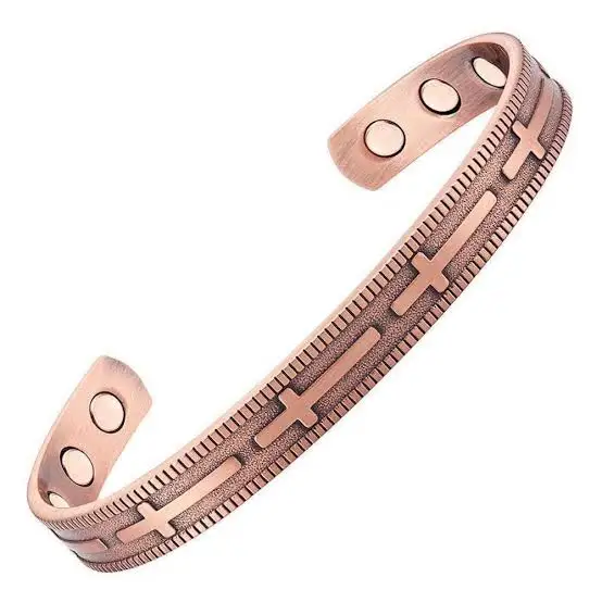 Best Quality Pure Copper Magnetic Copper Bracelet Ring Jewelry Sets From A Z Crafts