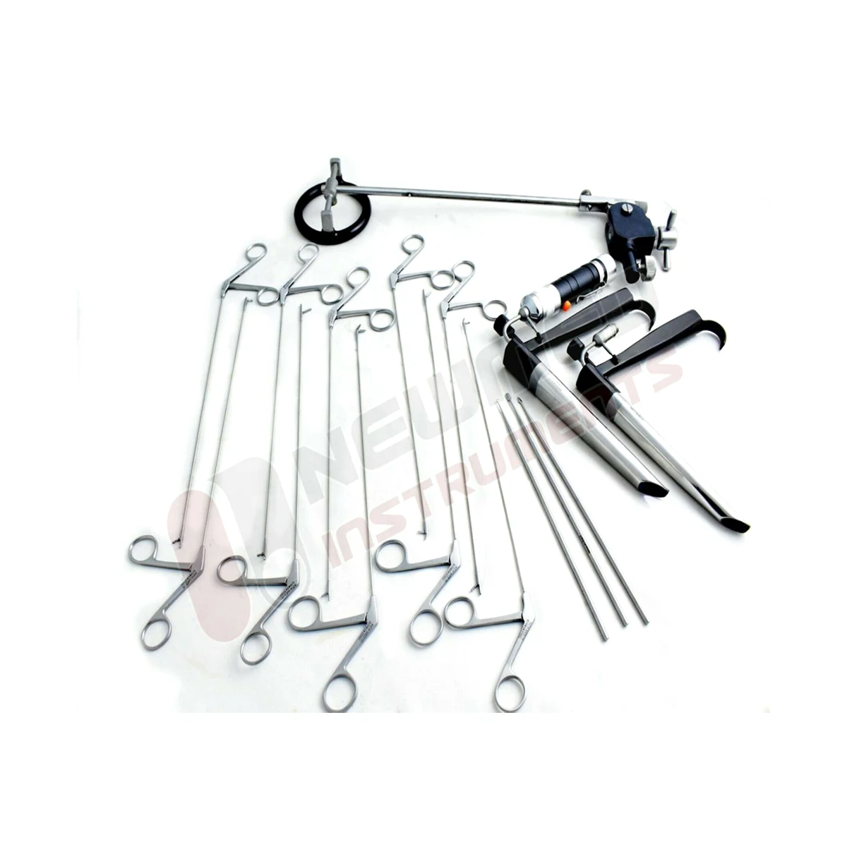 Pedestal Laryngoscope Set of Micro Laryngeal Surgery ENT Instruments Endoscopic Sinus Surgery Instruments Set