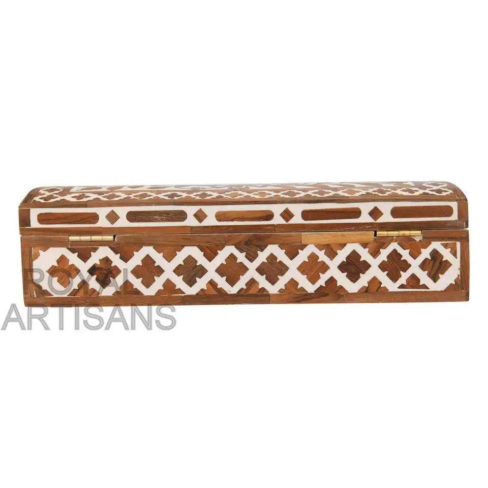 Indian Handmade Antique Floral Gift Box Wood Inlay Storage Box/Handmade Jewelry Box/Wholesale Luxury Custom Wood Inlay