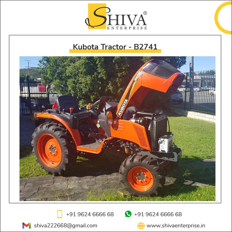 Premium Quality 750 KG Lifting Capacity Advance Power Steering Made in Japan 3 Cylinder Engine 27HP Kubota Farming Tractor