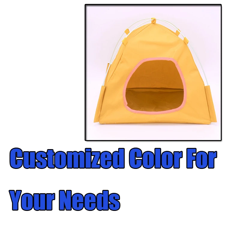 Portable Pet Camping Tent Outdoor Play Tent House for Dogs Cats Foldable Waterproof Play Toy House Tent Bed for Small Animal