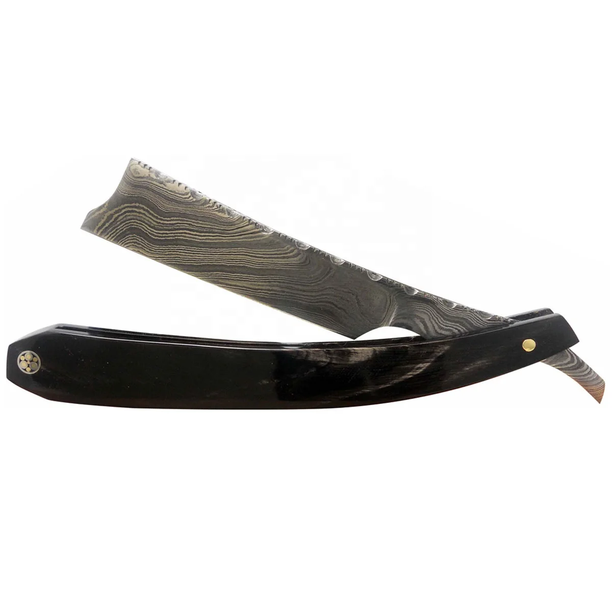 Best Quality Classic Handmade Barber Straight Razor Blade Cut Throat Shaver For Shaving , Hair texturing For Men