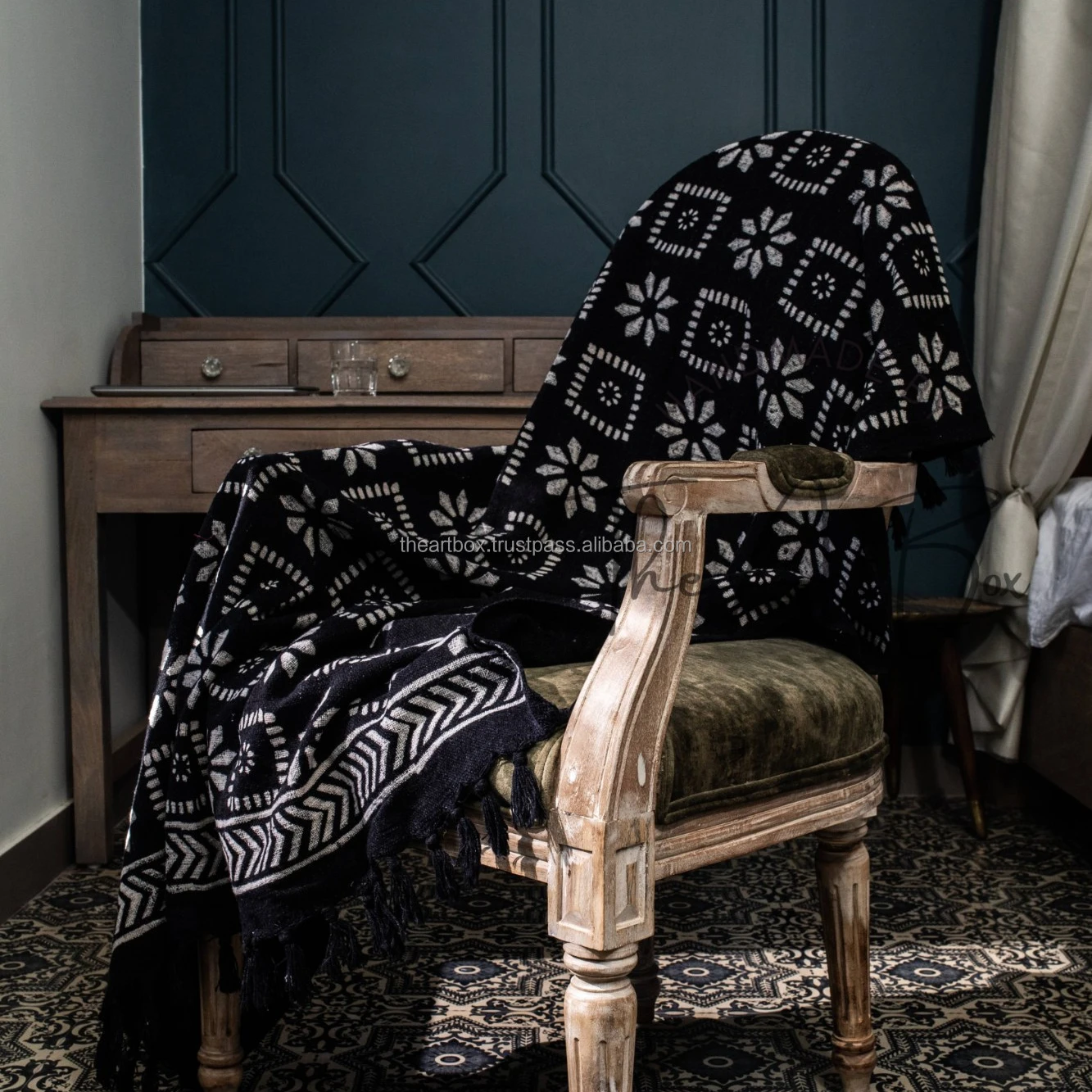 Wholesale 100% Cotton Throw Blanket Bedspread Soft Turkish Cotton Muslin Bed Cover Reversible Sofa Travel Throw Blanket