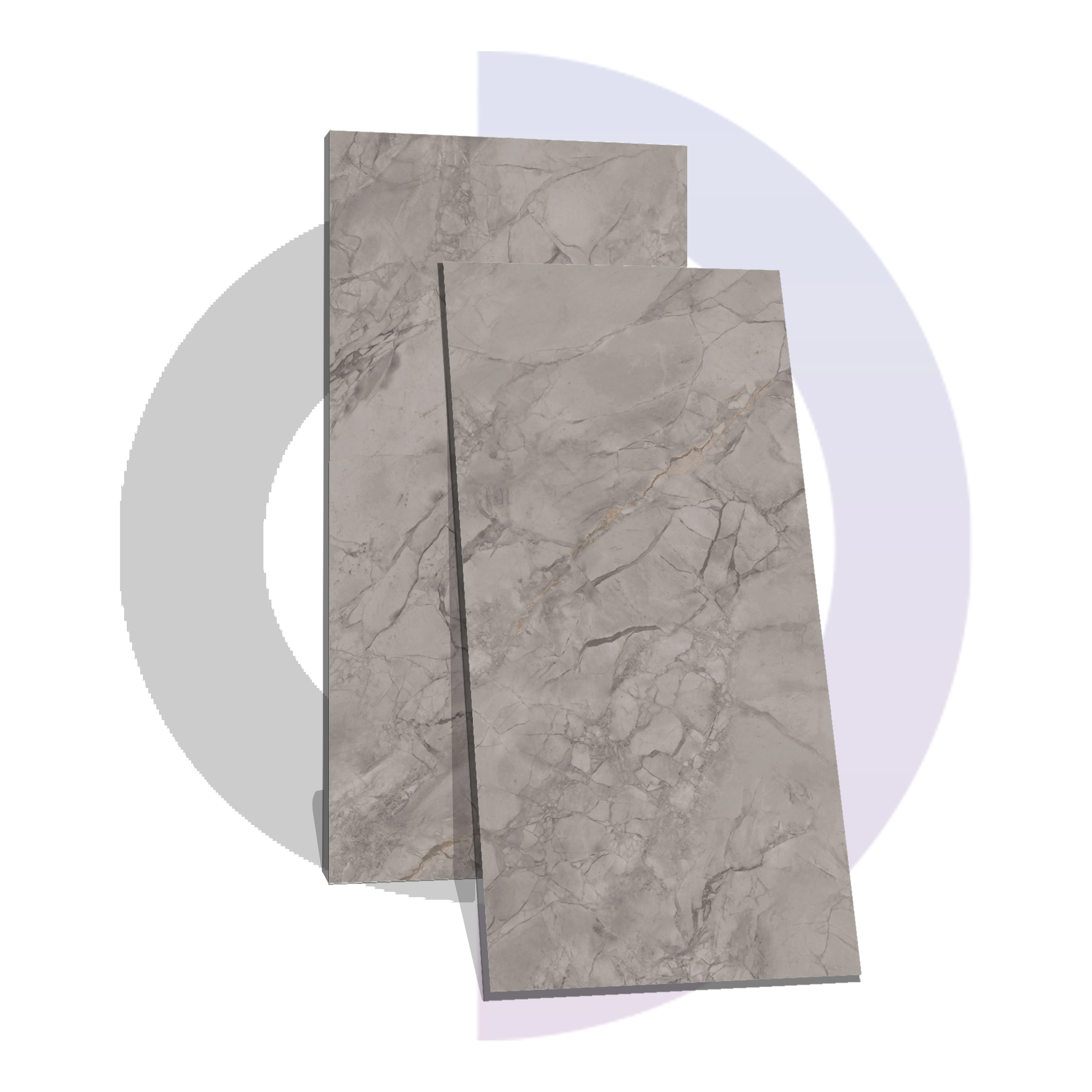 AMRON Коричневый 60x120 см/2x4 фута напольная плитка