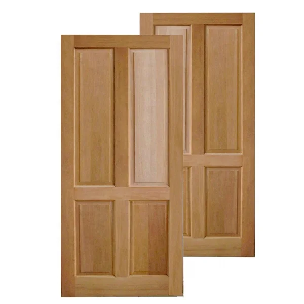 Wooden Door Making Machine Wooden Interior Bathroom Bedroom Front Door Teak Mahogany Solid Wood Door 8