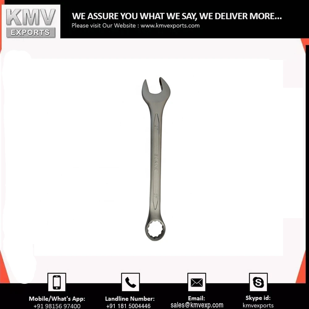 Asme Flat Wrench Sae Size Custom Alloy Combination Wrenches 27 Mm Combination Spanner  For Loosen Fasteners