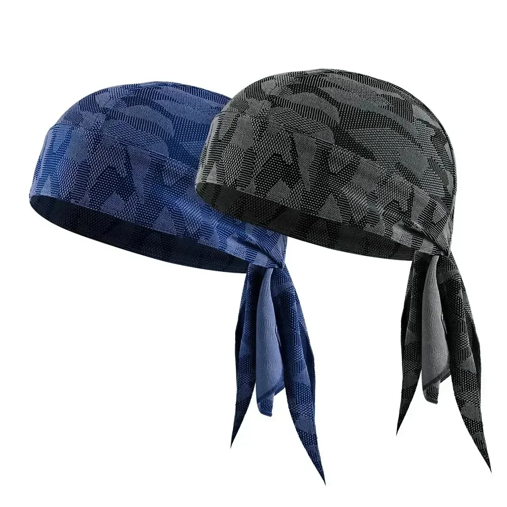 Мужская хлопковая клетчатая бандана