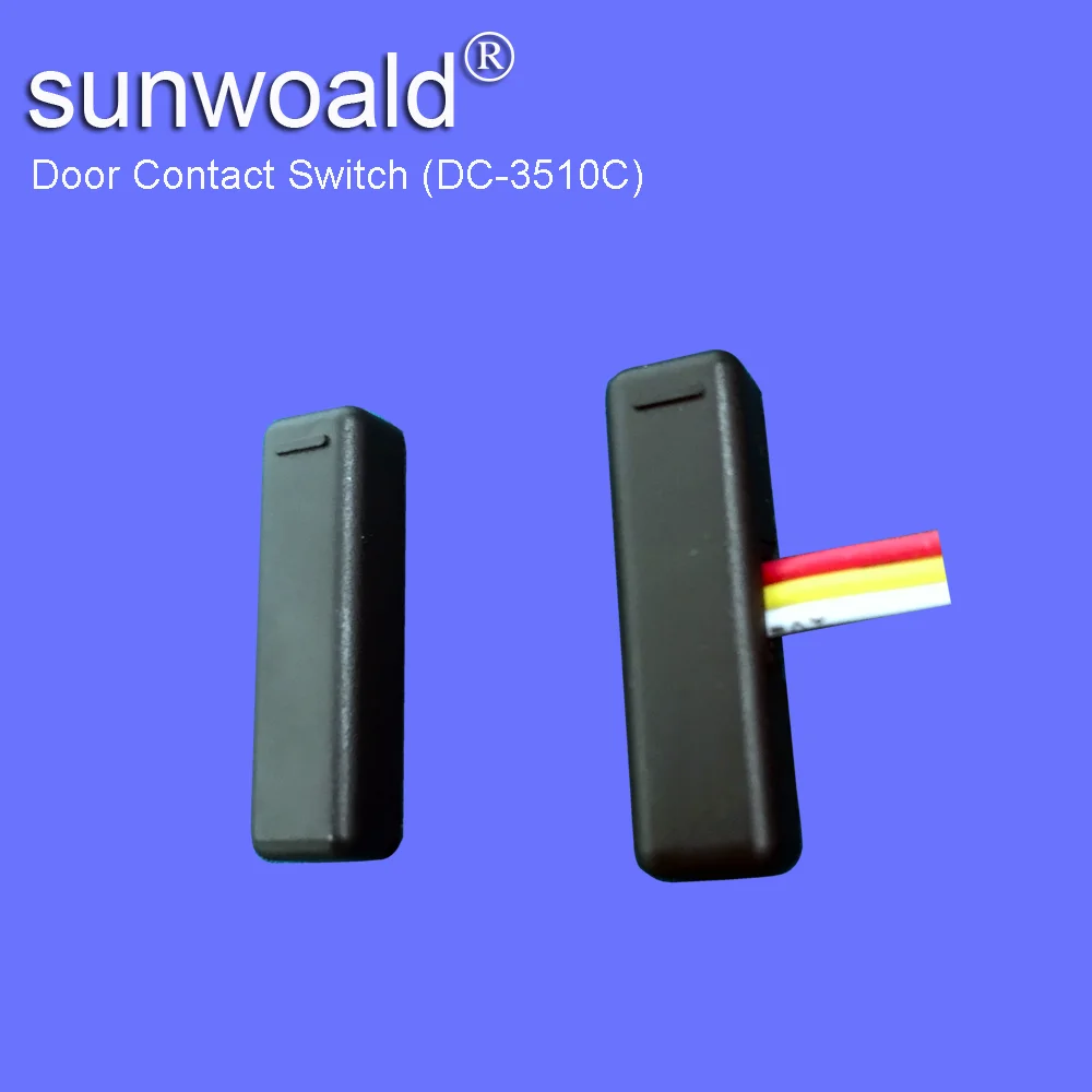 Sunwoald 3 wires CHANGE door alarm magnetic reed switch proximity sensor/ door contact switch L23xW14xH6mm