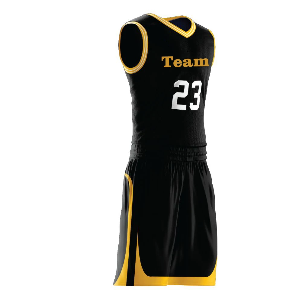 Custom Sublimated High Quality Basketball Jersey Custom Color Basketball Uniforms Kids Football Kit mesh shorts high quality
