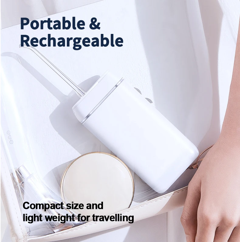 Mini Dental Flosser Small size Pulse 1600times/min Traveling Household Dental Plaque Remover Oral irrigator Water Floss Pick