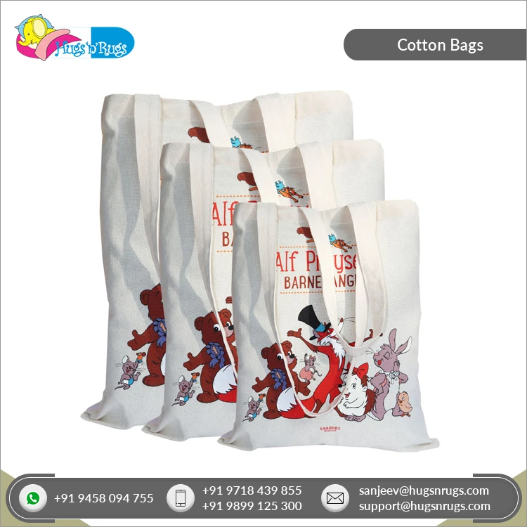 Export Quality Multi-color Cotton Canvas Bags 100% Cotton Shopping Bags Hand Tote Bags for Women at Bulk