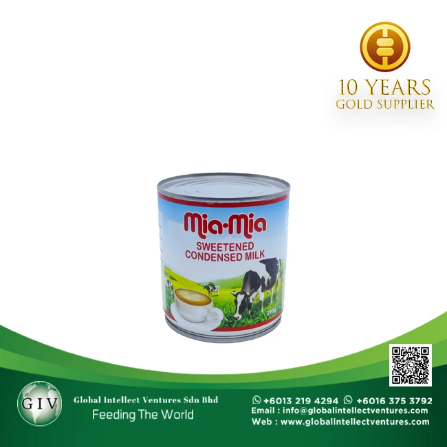 High Quality Sweetened Condensed Filled Milk for Coffee Tea and Dessert Wholesale Products From Malaysia 390g 500g 1kg.